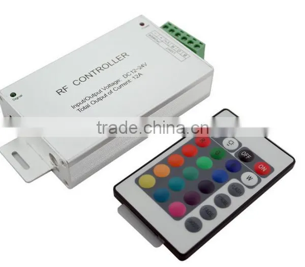 Aluminum Shell Infrared 24 Key Controller DC 5V 12V 24V is Optiona photo-2