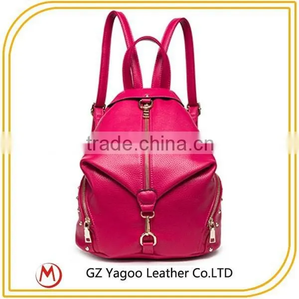 China Manufacturer Wholesale School Backpack / Leather School Backpack photo-2
