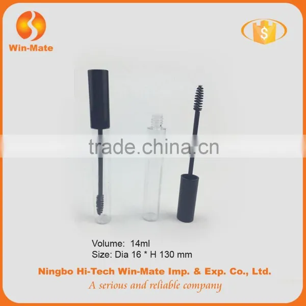 New Style Cylinderical Hyaline Empty Plastic 1.6*13cm Mascara Case photo-2