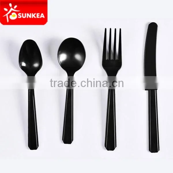 Fast Food Restaurant Plastic Disposable Spoon and Fork Quality Choice photo-6