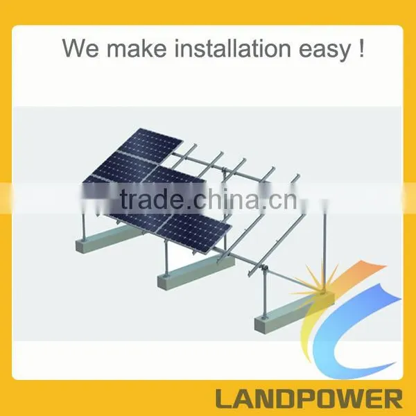 Steel-Strong Solar Ground Mounting System,C Channel Steel Ground Mounting System