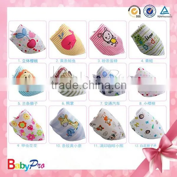 2015 China Hot Sale Promotional Animal Baby Triangle Scarf Baby Knitted Scarf photo-4