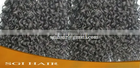 Wholesale!!! Best Selling Remy Indian Loose Curly Virgin Hair
