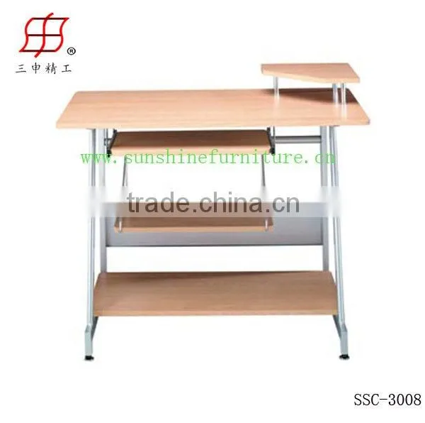 Wooden Computer Table Design With ISO9001 Certificate photo-2