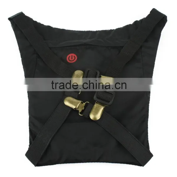 Best Outdoor Sports Safety Reflective Led Light Backpack Vest Wireless Turn Signle Vest Flashing Led Safety Vest photo-2