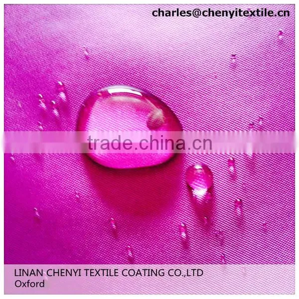 210D Polyester pu Coating Oxford Fabric photo-4