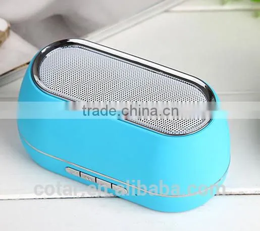 2014 Factory Supply Latest Wireless Stereo Bluetooth Speaker With Microphone Hand Free Function photo-2