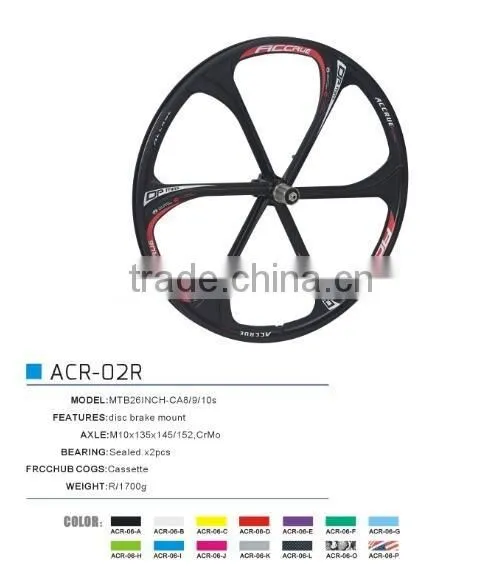 2016 Fixie Gear Wheelset 700c Alloy Bike Colorful Aero Spoke Wheel Bicycle Wheel Set* photo-6
