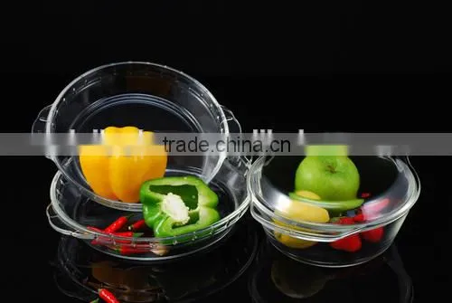 High temperature resistant glass bowl The high borosilicate glass bowl