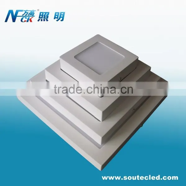 Surface Mount 24w Flat Led Panel Light 300X300MM Aluminum Indoor Square Led Light Panel photo-5
