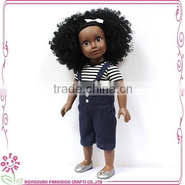 High Quality Black Doll Parts Vinyl African American Girl Dolls photo-5
