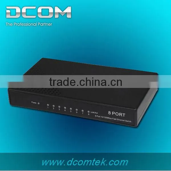 8 Port Unmanaged Gigabit POE(power Over Ethernet) Switch