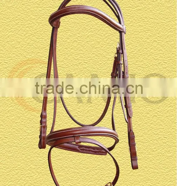 Leather full raided Bridle