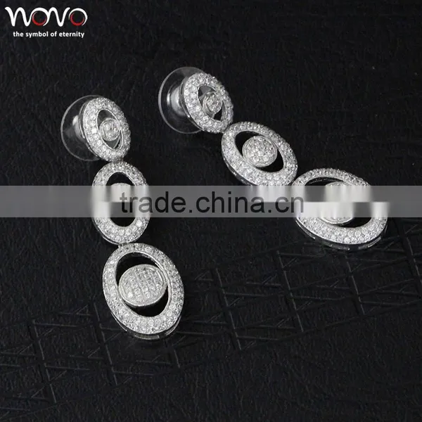 Europe And The United States Scrub Earrings Fashion Hoop Earrings For Woman photo-2