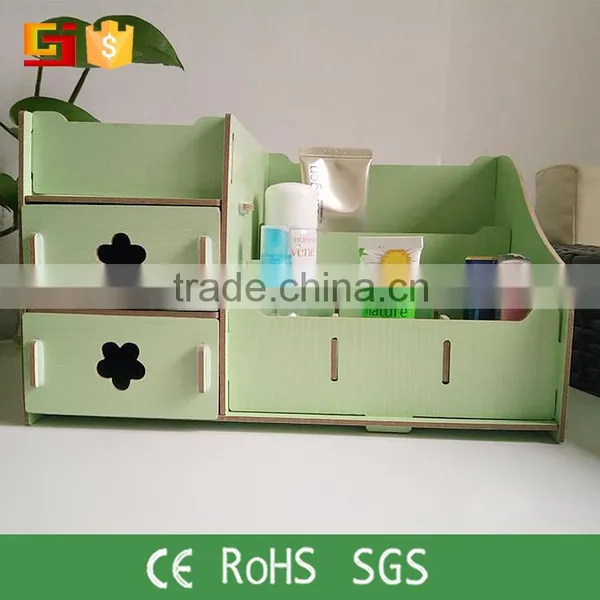 Factory Fashionable Wooden Makeup Box/ Cosmetic Box Makeup Kit/ Luxury Makeup Box photo-5