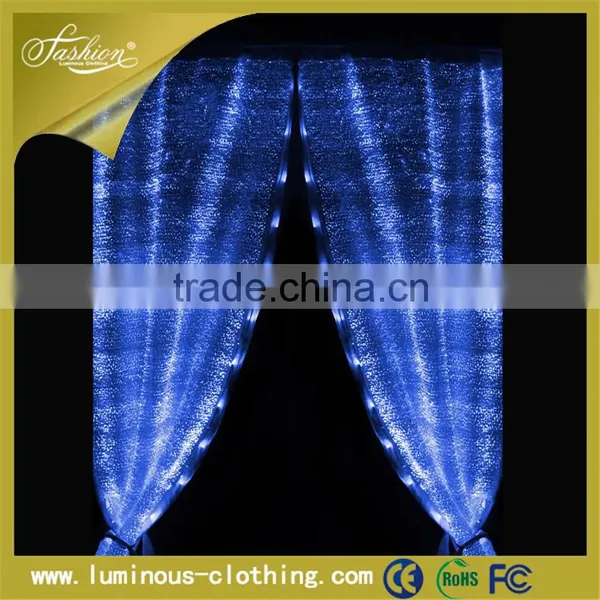 Fiber Optic RGB Light Decor Luminous Latest Curtain Designs 2015 photo-2