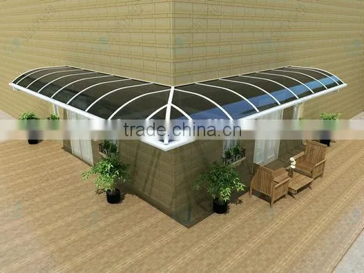 no Welding to Easy Install Window Canopy With Aluminum Frame photo-3