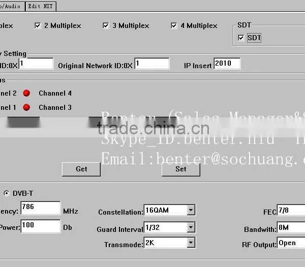 hd HDMI to Encoder DVB-T Modulator (4HDMI+ASI In,DVB-T+ASI Out) photo-5