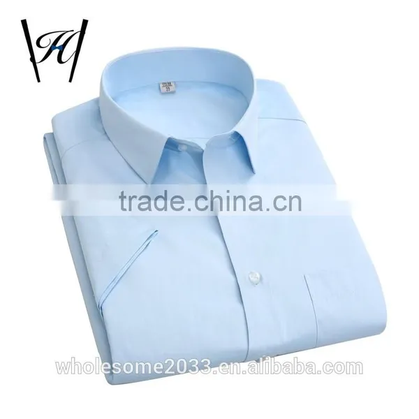 Cotton Dress Casual Shirts for Short Men