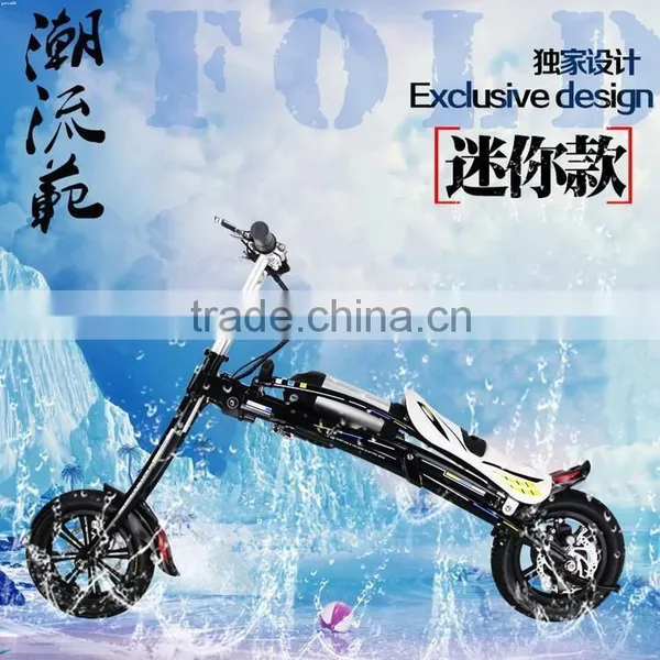 Unique Customized Comfortable Green Power Electric Scooter e photo-2