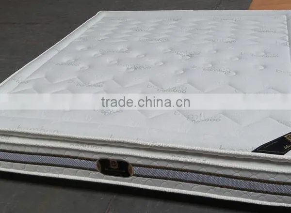 Comfort Bamboo Double Pillow Top Pocket Spring Mattress photo-2