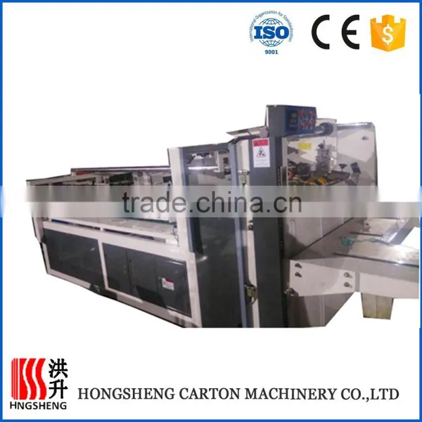 Dongguang Semi-auto Stick Corrugated Box Machine photo-3