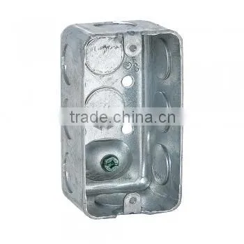 Pre-Galvanized 1/2" KO, 1-7/8" Deep Drawn Handy Box