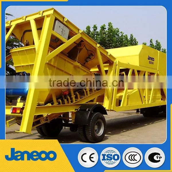 From China Manufacturer Construction Machinery Mobile Concrete Mixing Plant Machine