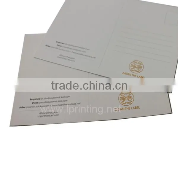 Hot Stamping Fashion Postcard Printing photo-4