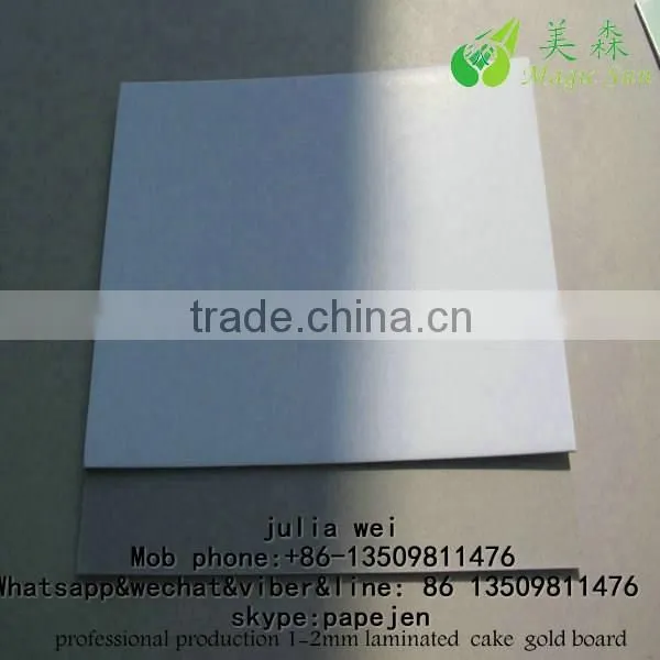 Food Grade Grey Board for Cake Board/laminated Cakeboards photo-2
