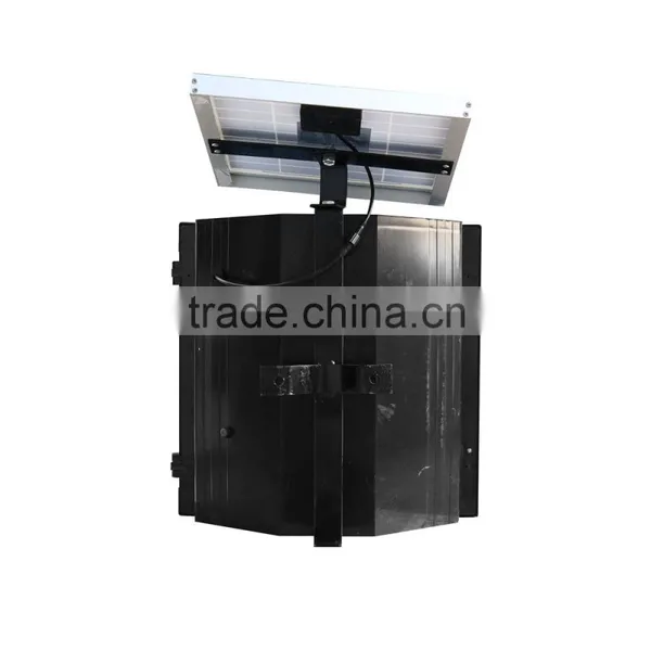 LED Solar Traffic Flashing Light Yellow 400 Quality Choice photo-3