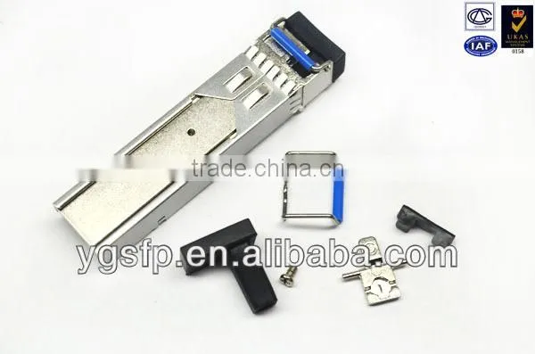 Precision Bijou Die Cast SFP Housing Fiber Optic Single Fiber Transceiver,SFP Modules.
