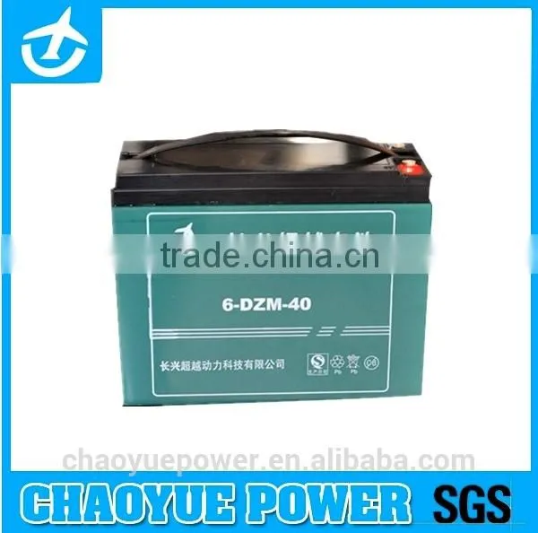 24v40ah Sealed Lead Acid Rechargeable Battery for E-Scooter