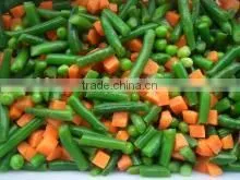 Supply IQF Frozen Mixed Vegetables Peas, Carrots,Sweet Corn,Green Beans