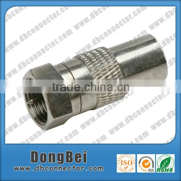 Brass Material PAL to F Conector tv photo-4
