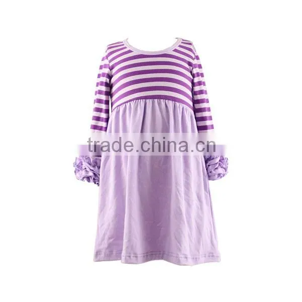 Infant Clothes Autumn Dress Wholesale Baby Remake Frocks White Skirt Icing Toddler Dress Ruffle Sleeve Dresses Girls photo-4