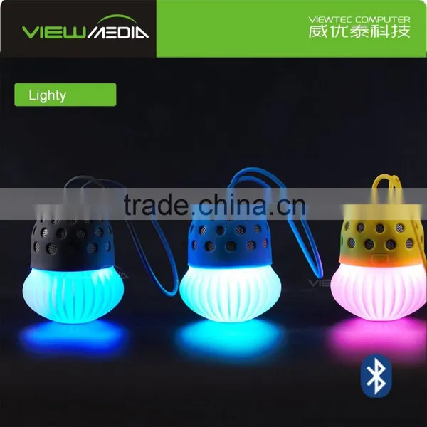 Reliable Shenzhen Factory Small Music Mini Led Light Bulb Bluetooth Speaker 2016 photo-3