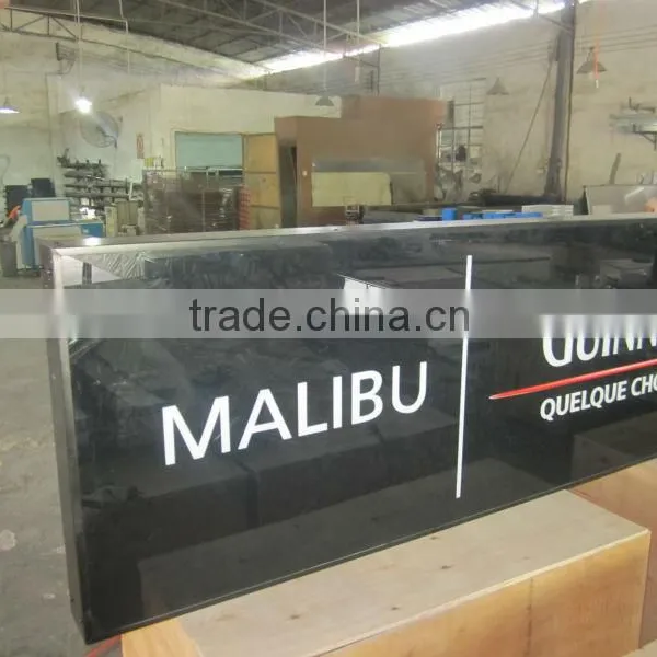 Silk Screen Printing Light Box, External Sucking Sign Box ,3D Acrylic Moulding Signage,acrylic Billboard Outdoor photo-3