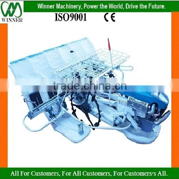 6 rows walking rice transplanter