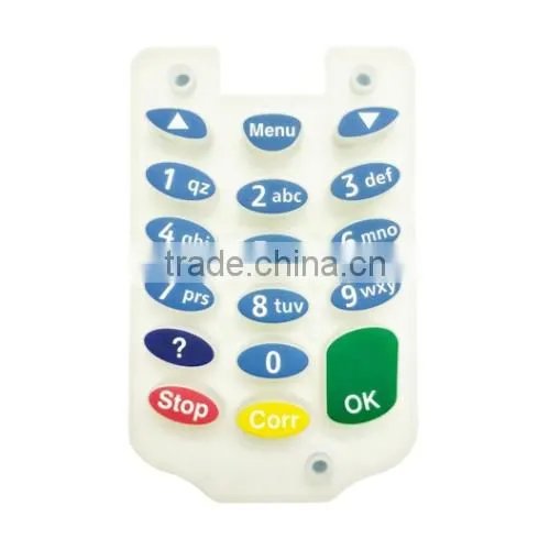 Silk Screen Printing Silicone Keypad for Equipment photo-3