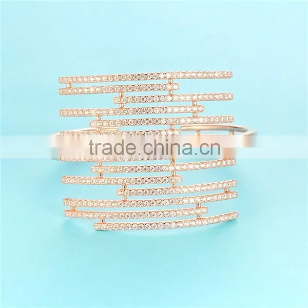 Gold Plated Jewelry Costume Gold Bangle For Ladies Jewelry Factory Direct FB055 photo-2