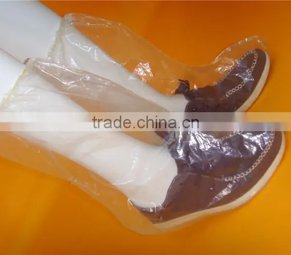 Plastic Waterproof Safety Disposable Rain Boot / Reusable Shoe Cover photo-6