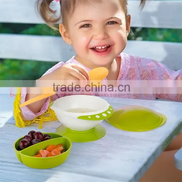 Baby Sucker Feeding Bowl Food Grade Baby Bowl Sets Wholesale photo-5