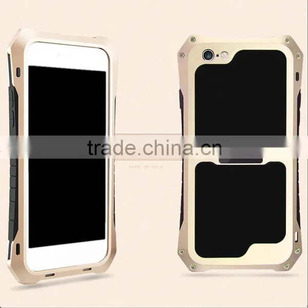 Luxury Aluminum Metal Frame Rubber Silicone Bumper Hard Case Cover for Xiaomi Mi4i for Samsung Galaxy Mega 6.3 for Sony photo-6