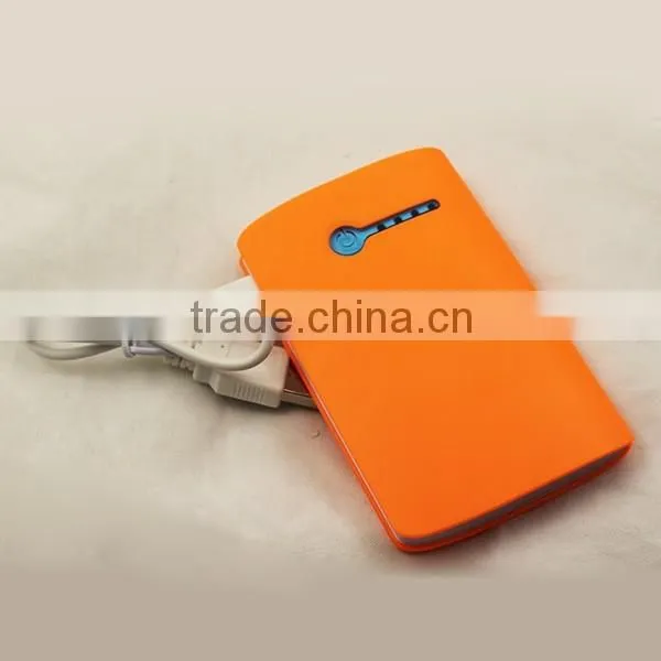 2016 New Design Ultra Slim 5V 1A Promotional 4000mah Mobile Solar Power Bank photo-5