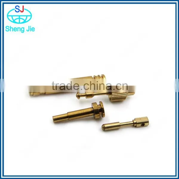 Automotive Wire Connector Terminal Manufactured CNC Turning High Precision Supplied