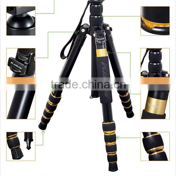 Professional Video Camera Tripod Flexible Tripod For Digital Camera