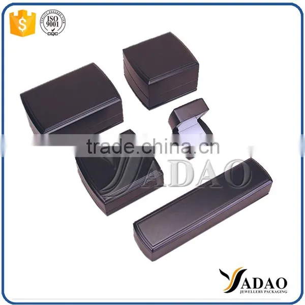 High Light Gloosy Finish Cheap Antique Jewelry Box Black White Jewelry Box