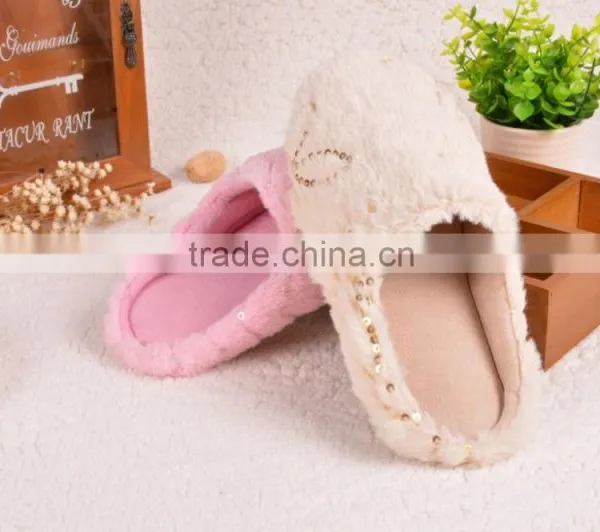 Soft Plush Indoor Slipper Girls Shoes Slipper Indoor Slipper Comfortable Soft Indoor Slipper