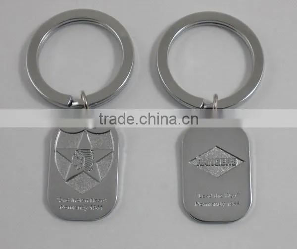 Wholesale Hot Sale Custom Engraved Logo Keychain photo-3